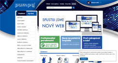 Desktop Screenshot of obchod.pumpa.cz